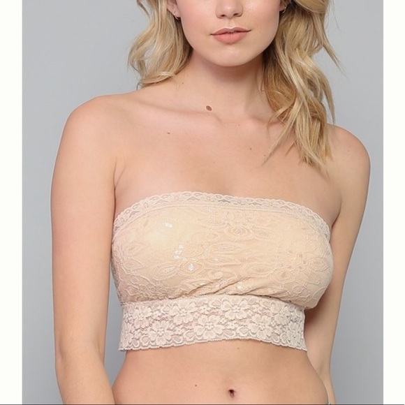 Padded Tube Bralette - Nude - Picture 2 of 4